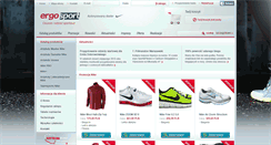 Desktop Screenshot of ergosport.pl